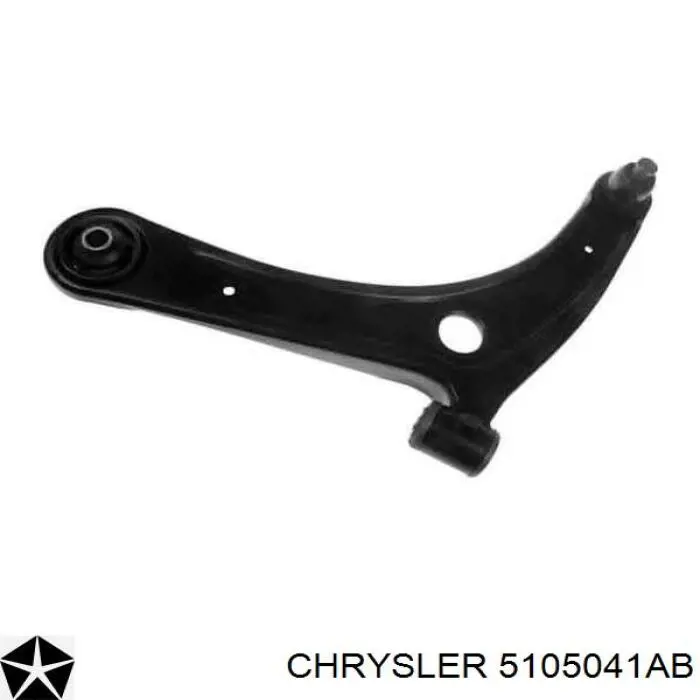 Важіль передній лівий Chrysler 5105041AB ціна, від 30.57 USD