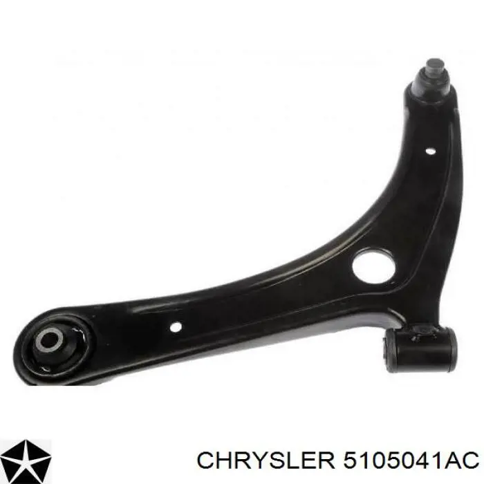 Важіль передній лівий Chrysler 5105041AC ціна, від 30.57 USD