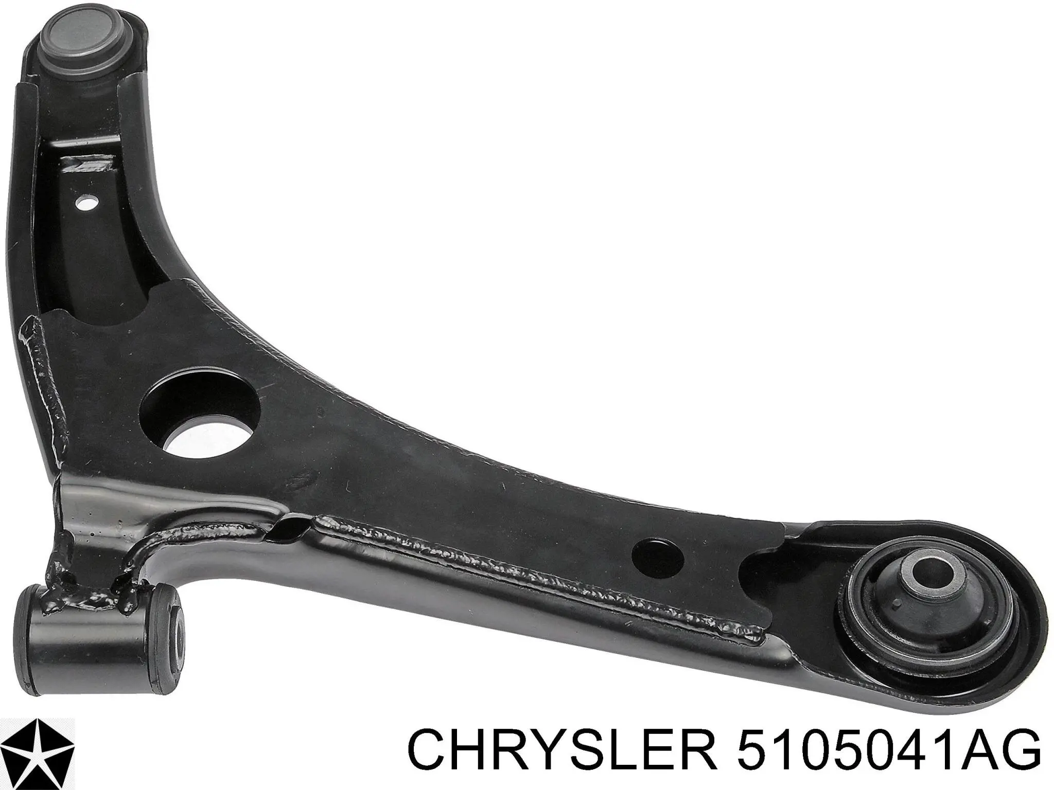 Важіль передній лівий Chrysler 5105041AG ціна, від 28.22 USD