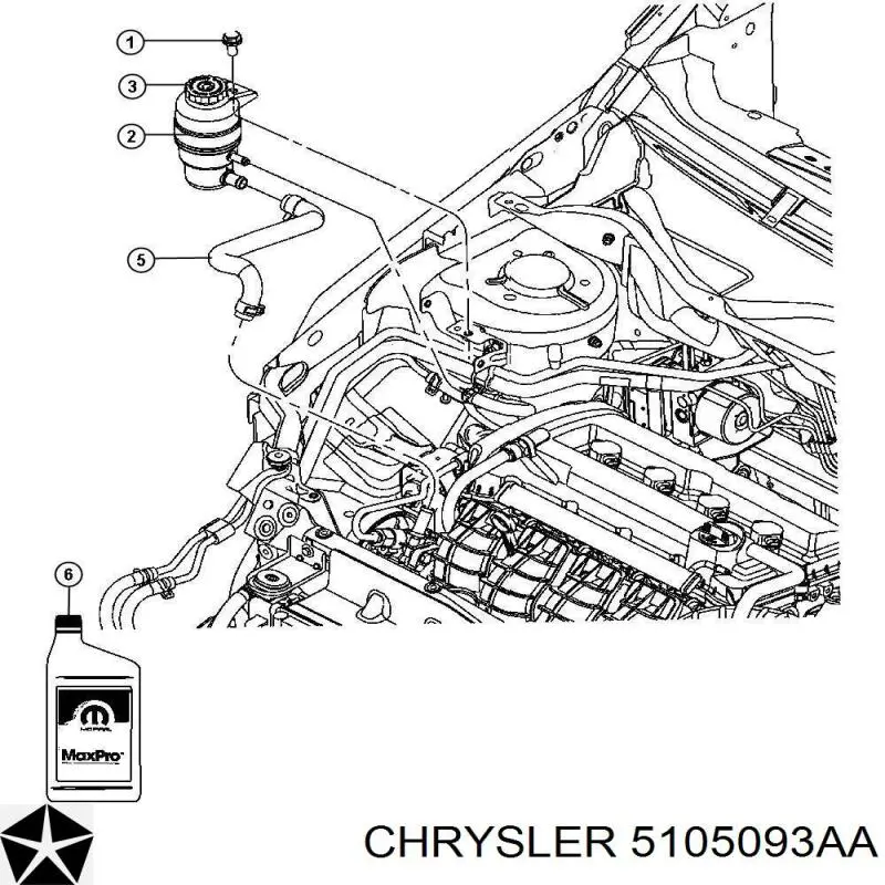 05105093AA Chrysler 