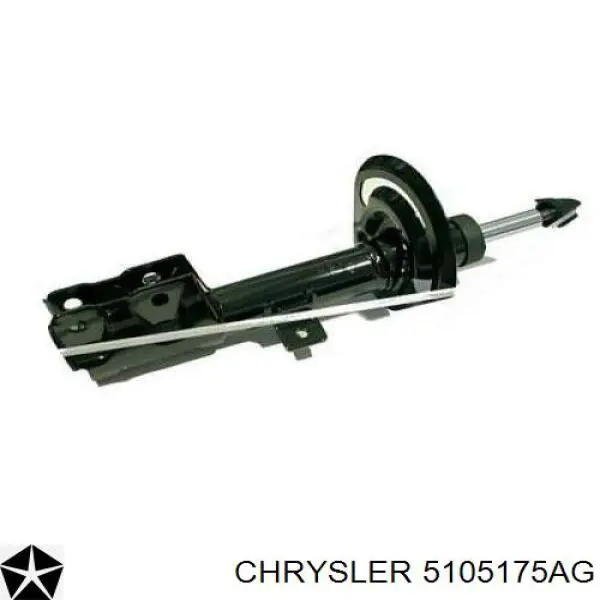 Амортизатор передньої підвіски, лівий Chrysler 5105175AF ціна, від 48.93 USD