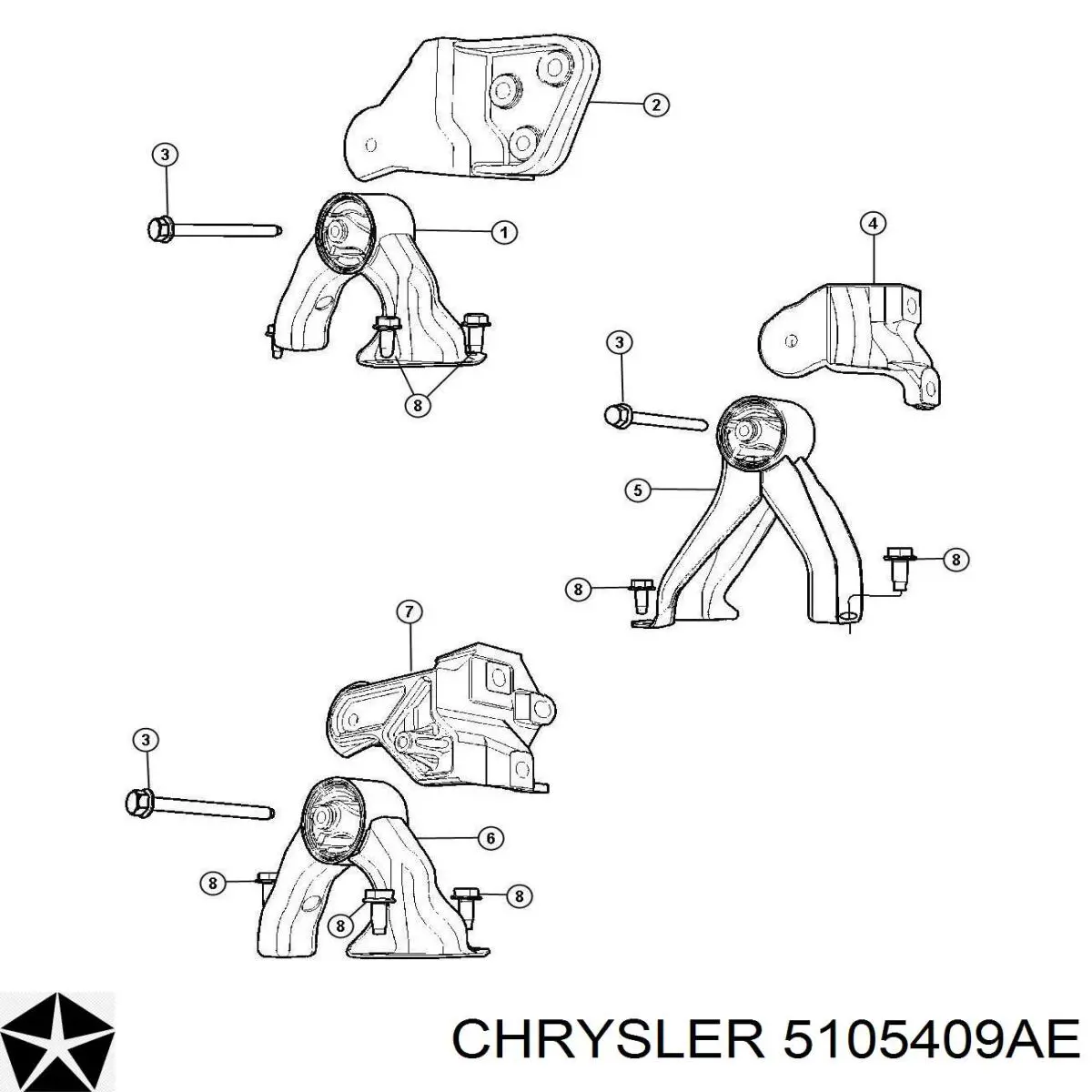 5105409AE Chrysler 