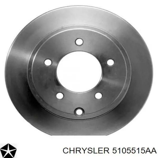 Диск гальмівний задній Chrysler 5105515AA