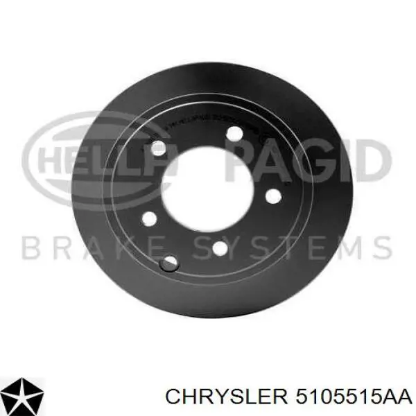 Гальмівні диски 5105515AA Chrysler