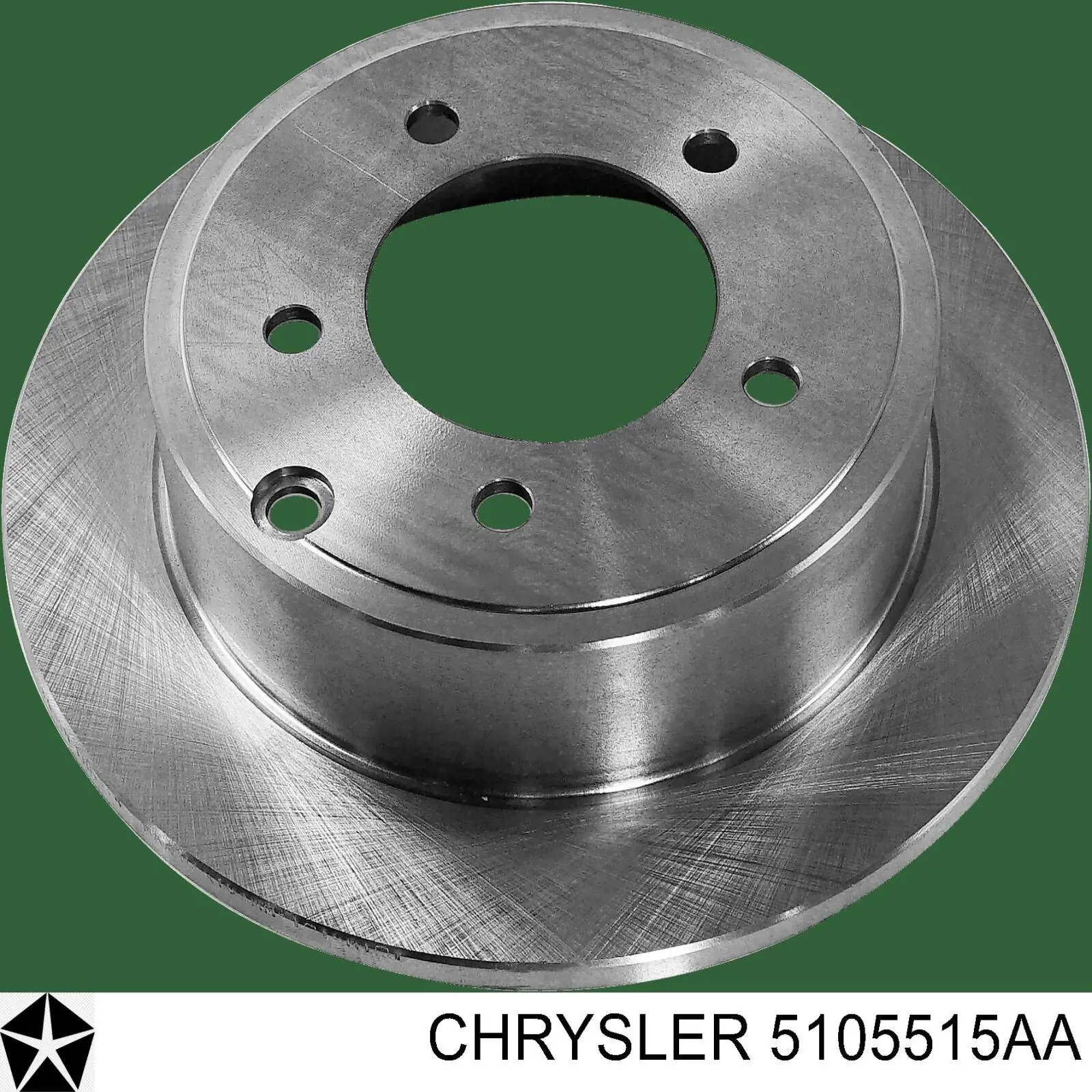 Купити 5105515AA Chrysler Диск заднього гальма