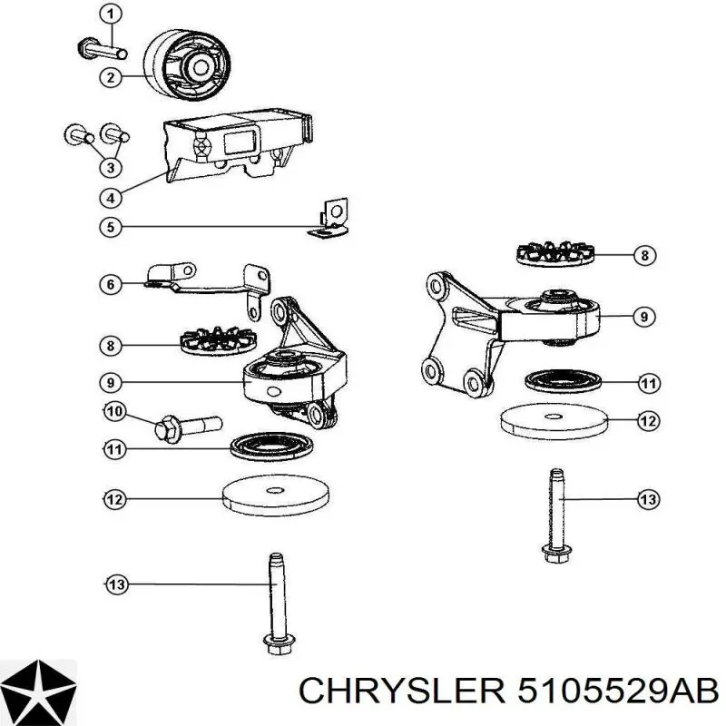  05105529AB Chrysler