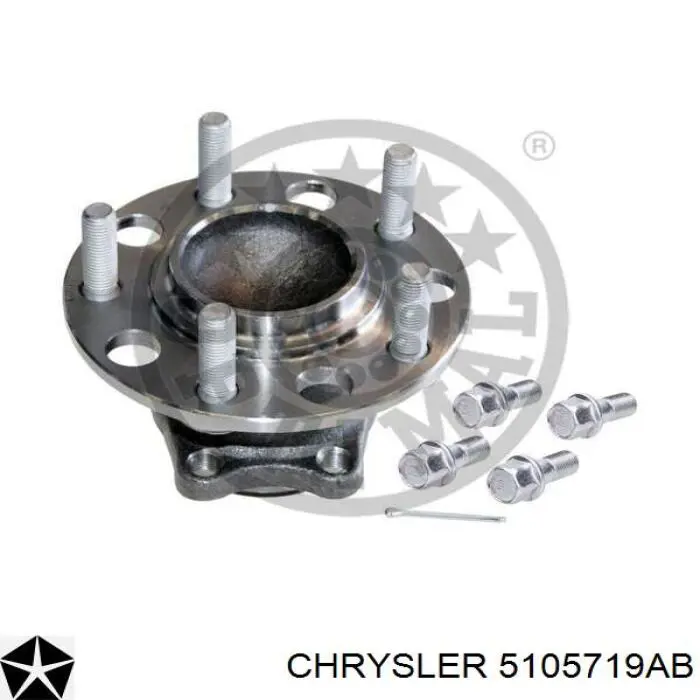 5105719AB Chrysler Маточина задня