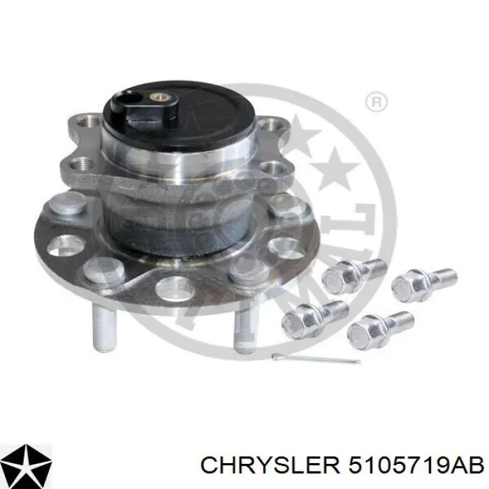 Купити 5105719AB Chrysler Підшипник ступиці колеса