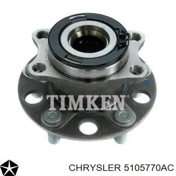 Маточини задніх коліс Chrysler 5105770AC ціна, від 75.24 USD