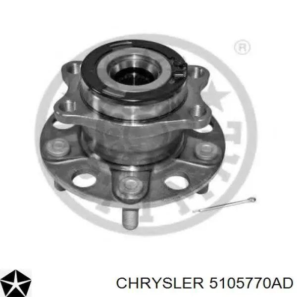 Маточини задніх коліс Chrysler 5105770AD ціна, від 73.15 USD