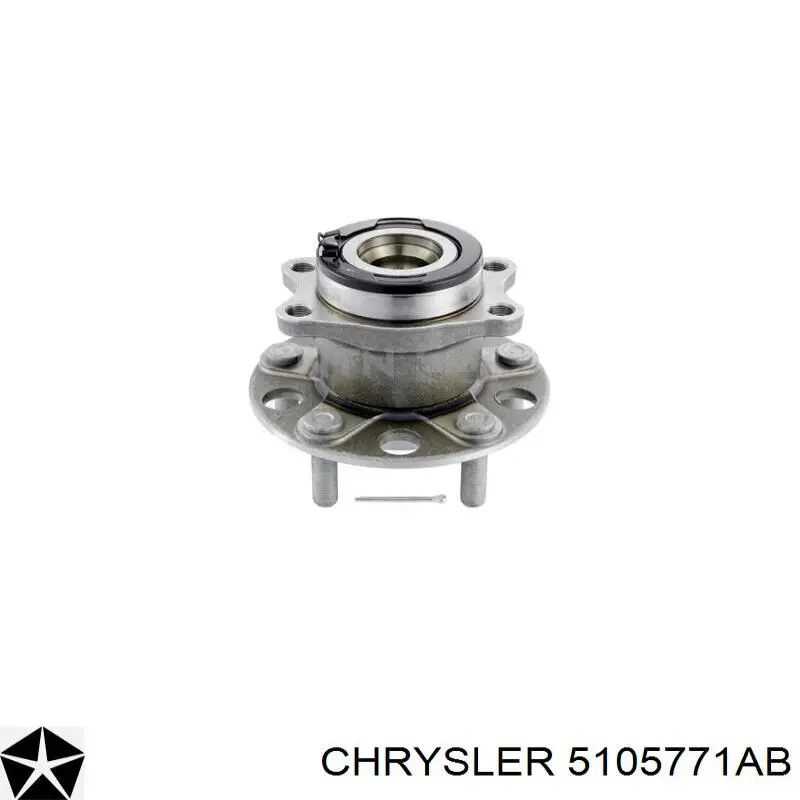 Маточина задня ліва Chrysler 5105771AB ціна, від 48.78 USD