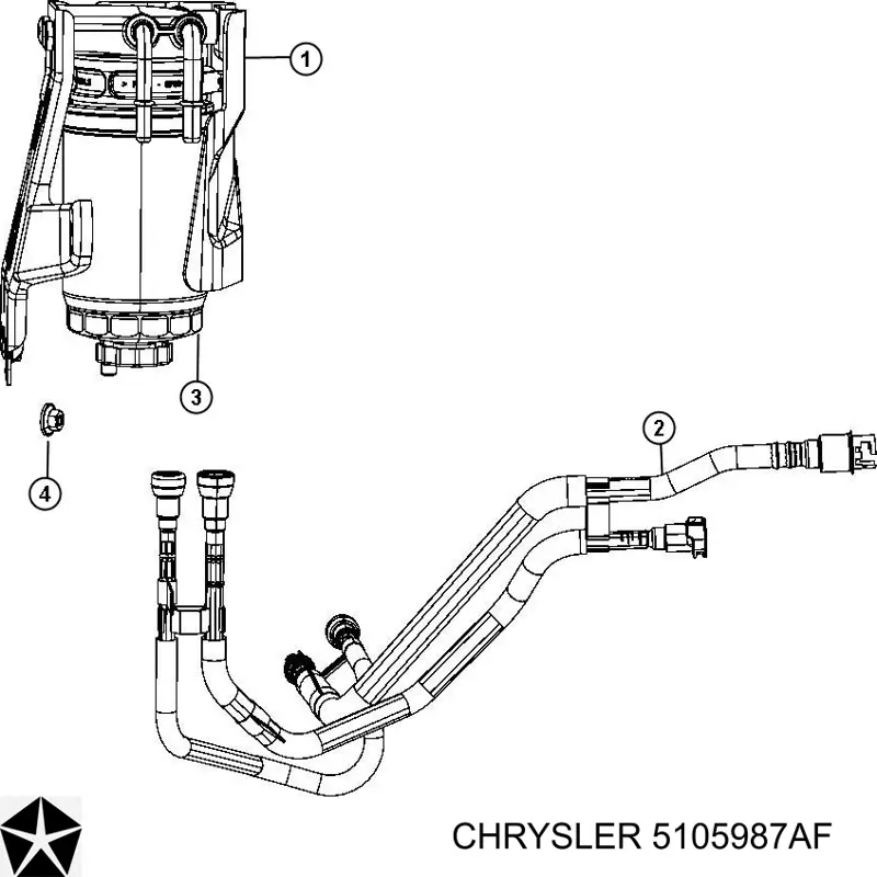  Chrysler 5105987AF ціна, від 62.71 USD