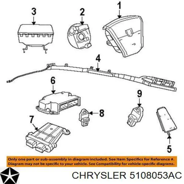  5108053AB Chrysler