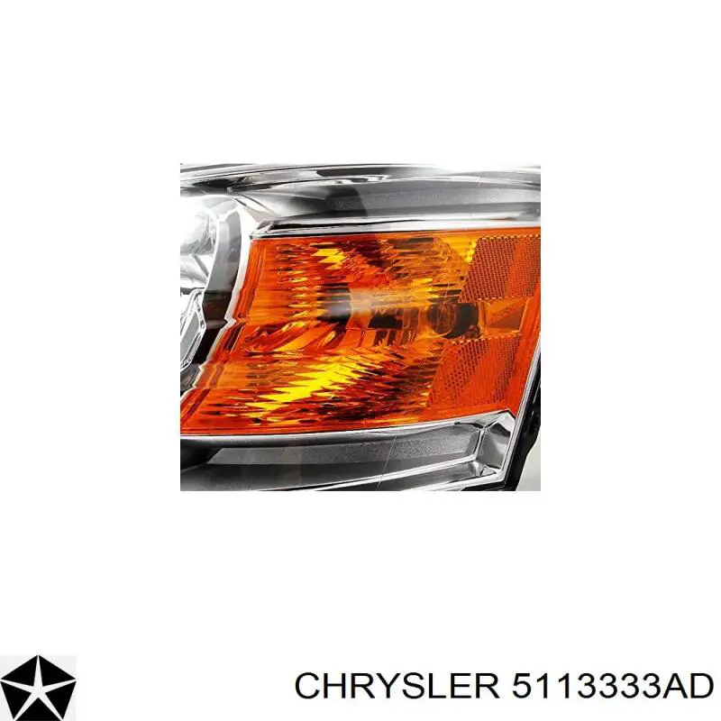 5113333AD Chrysler фара ліва