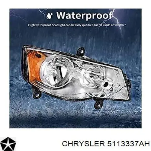 Купити 5113337AI Chrysler Основна фара в зборі ліва