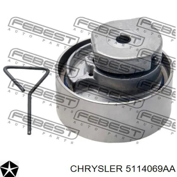 Купити 5114069AA Chrysler Натяжний ролик