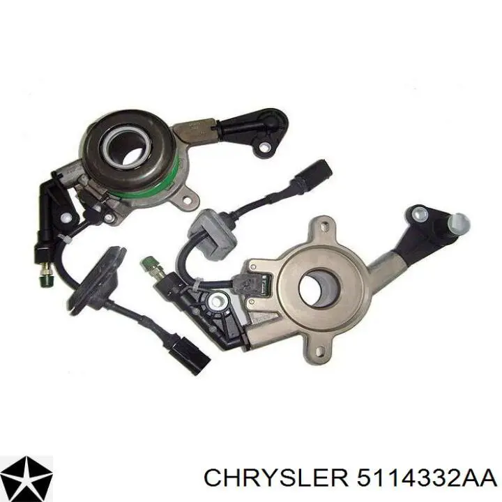 Купити 5114332AA Chrysler Робочий циліндр зчеплення в зборі з витискним підшипником