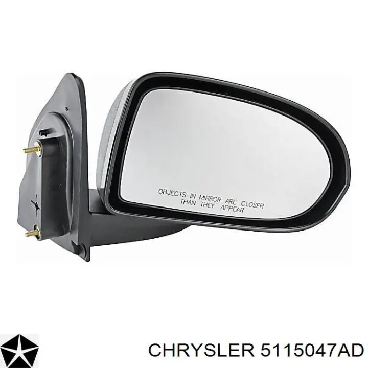 Ліве бічне дзеркало Chrysler 5115047AK ціна, від 90.29 USD