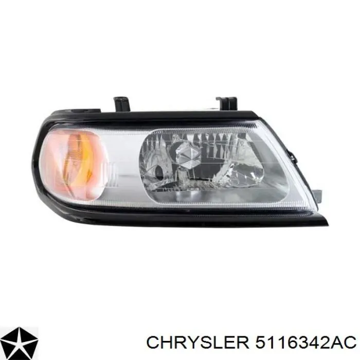 Фара передня права Chrysler 5116342AC