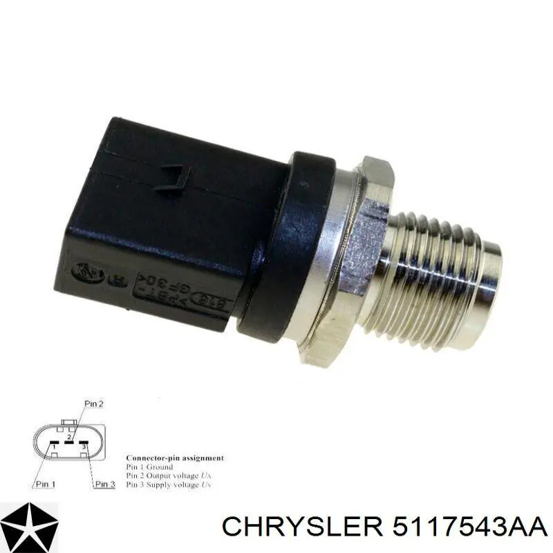 Датчик тиску палива Chrysler 5117543AA ціна, від 25.51 USD