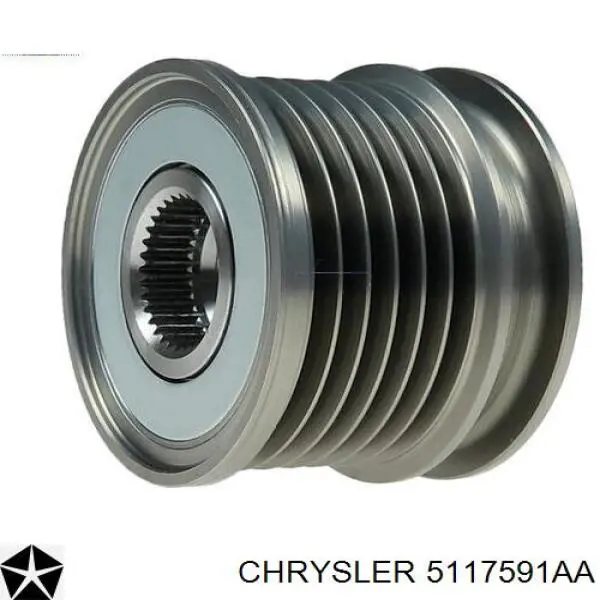 Шків генератора 5117591AA Chrysler