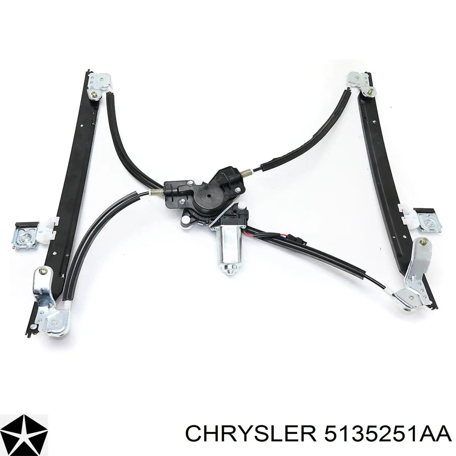 Склопідйомник з електродвигуном Chrysler 4894541AA ціна, від 51.47 USD