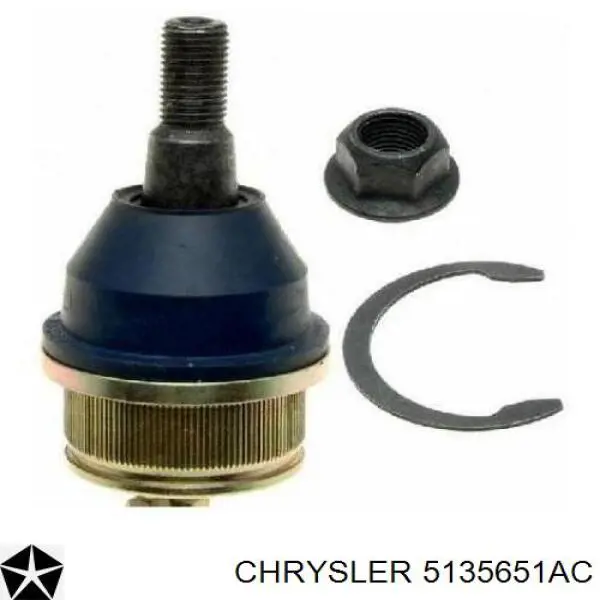 Кульова опора, нижня Chrysler 5135651AC ціна, від 15.27 USD