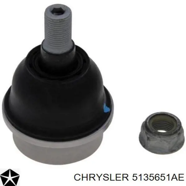 Кульова опора, нижня Chrysler 5135651AE ціна, від 14.61 USD
