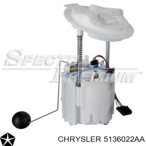  Chrysler 5136022AA ціна, від 126.50 USD