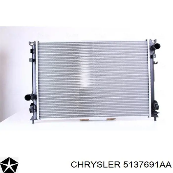 5137691AA Chrysler радіатор охолодження двигуна