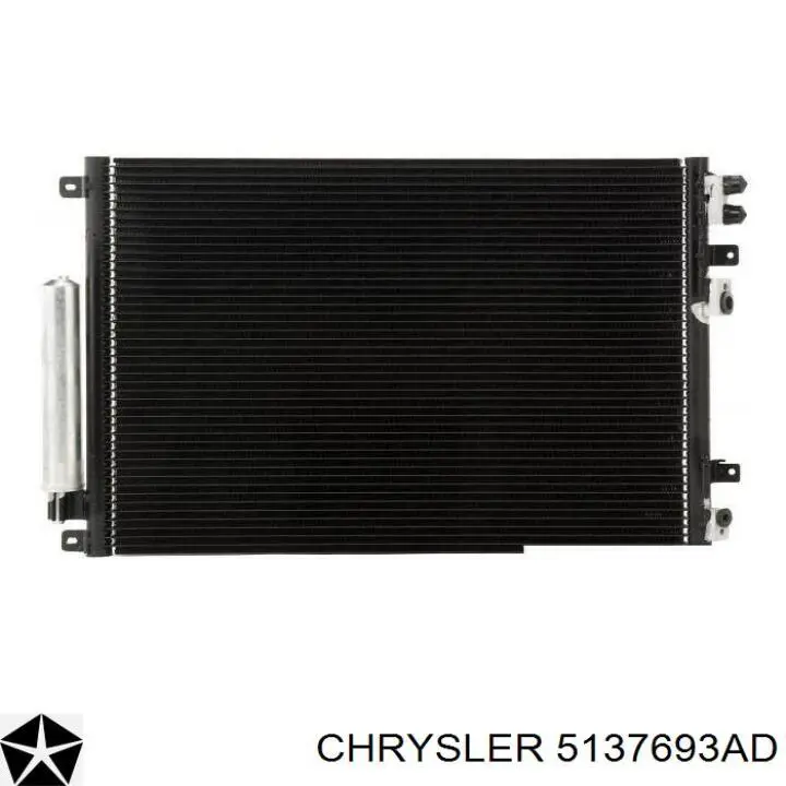 5137693AD Chrysler радіатор кондиціонера