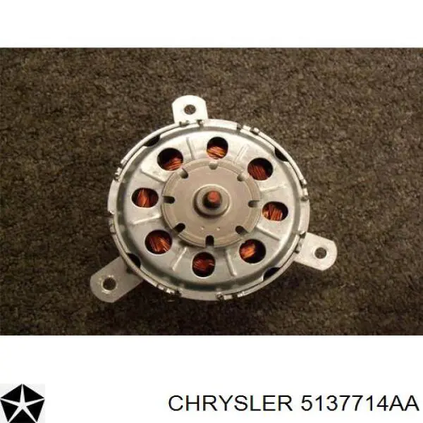 Двигун вентилятора системи охолодження, лівий 5137714AA Chrysler