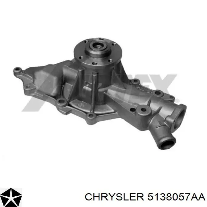 5138057AA Chrysler Насос охолодження