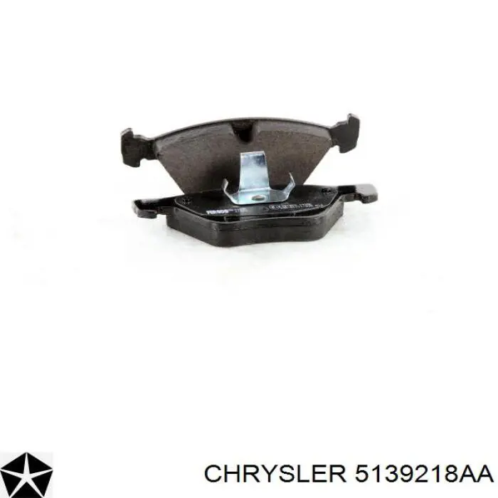 Передні тормозні колодки 5139218AA Chrysler