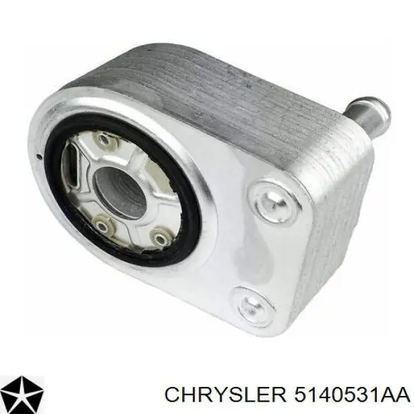 Купити 5140531AA Chrysler Радіатор масляний (холодильник), під фільтром
