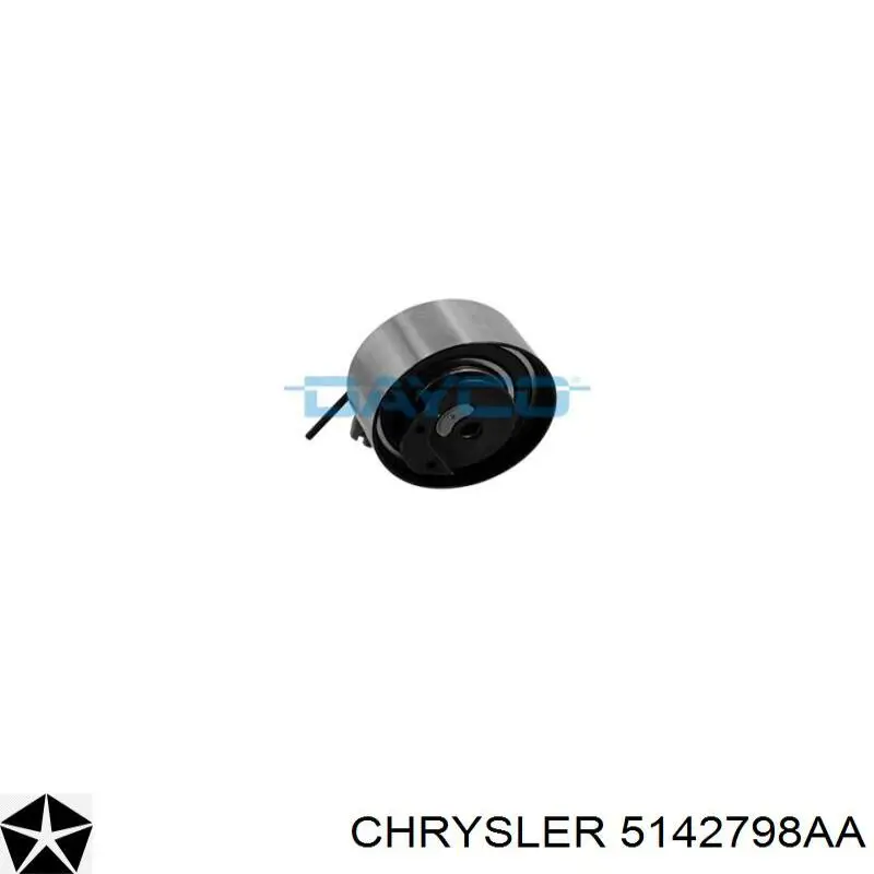 Ролик натяжителя ременя газорозподілу Chrysler 5142798AA ціна, від 54.26 USD