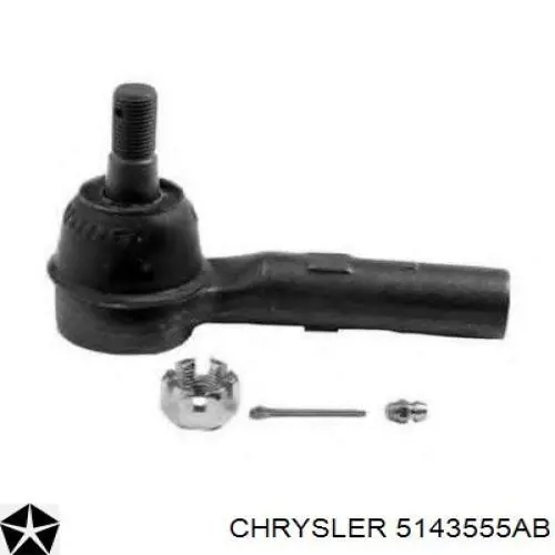 Наконечник рульовий Chrysler 5143555AB ціна, від 15.99 USD