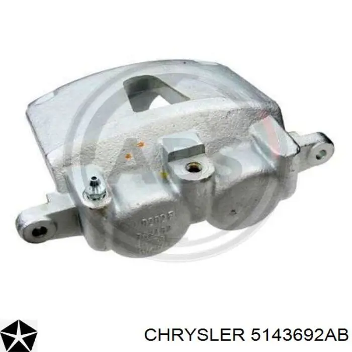 Супорт гальмівний передній правий Chrysler 5143692AB ціна, від 55.44 USD