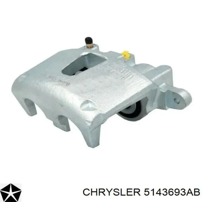 Супорт гальмівний передній лівий Chrysler 05143693AB ціна, від 57.01 USD