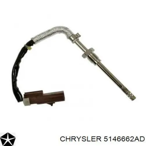 Купити 5146662AC Chrysler Датчик температури відпрацьованих газів (ВГ), в каталізаторі