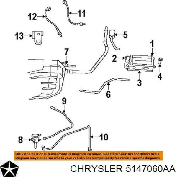 Купити 5147060AB Chrysler 