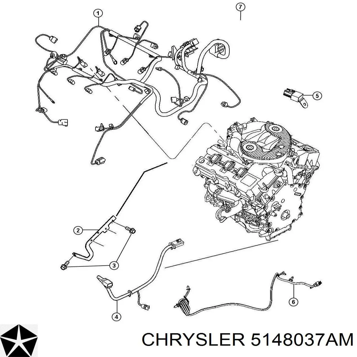 5148037AM Chrysler 