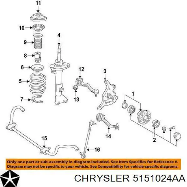  5151024AB Chrysler