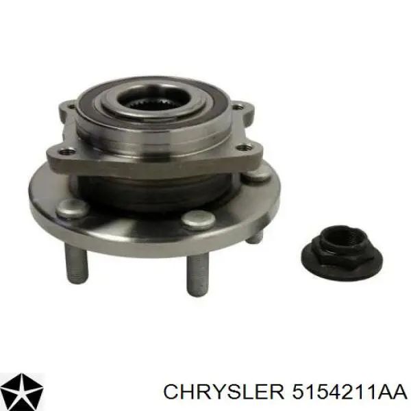 Маточина переднього колеса Chrysler 5154211AA