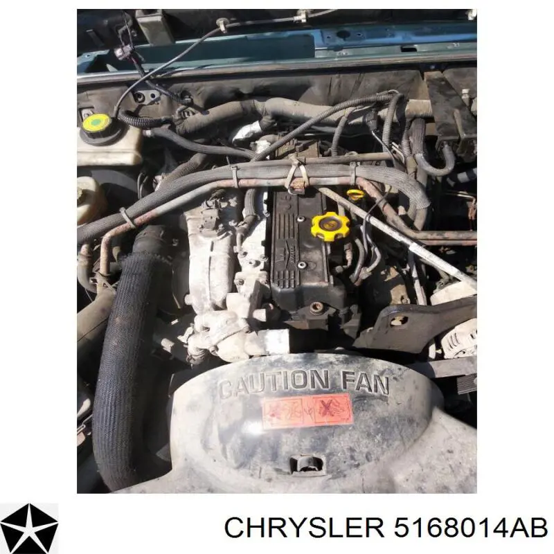 5168014AB Chrysler пружина передня