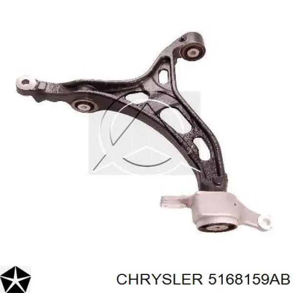 Купити 5168159AB Chrysler Лівий важіль передній нижній підвіски