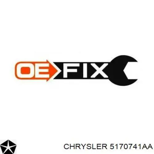 Двигун вентилятора системи охолодження Chrysler 5170741AA ціна, від 57.84 USD