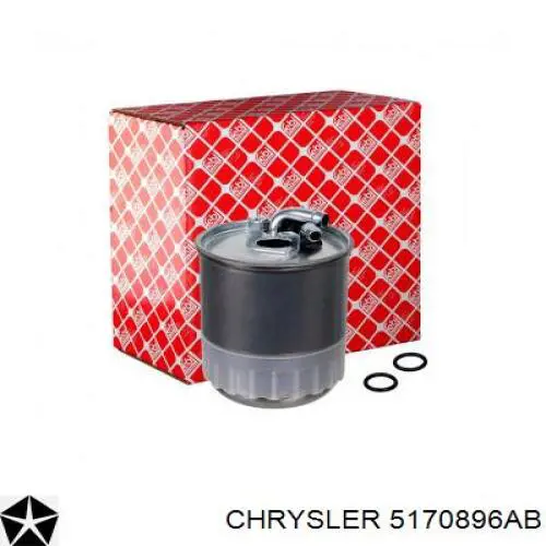 Купити 5170896AB Chrysler Фільтр-відстійник палива грубої очистки