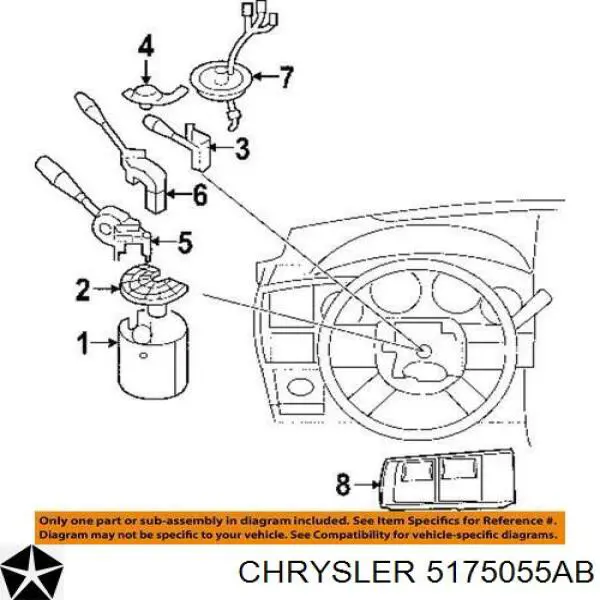 Купити 05175055AA Chrysler 