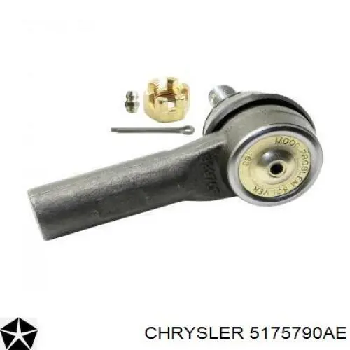 Наконечник рульовий Chrysler 5175790AE ціна, від 18.54 USD